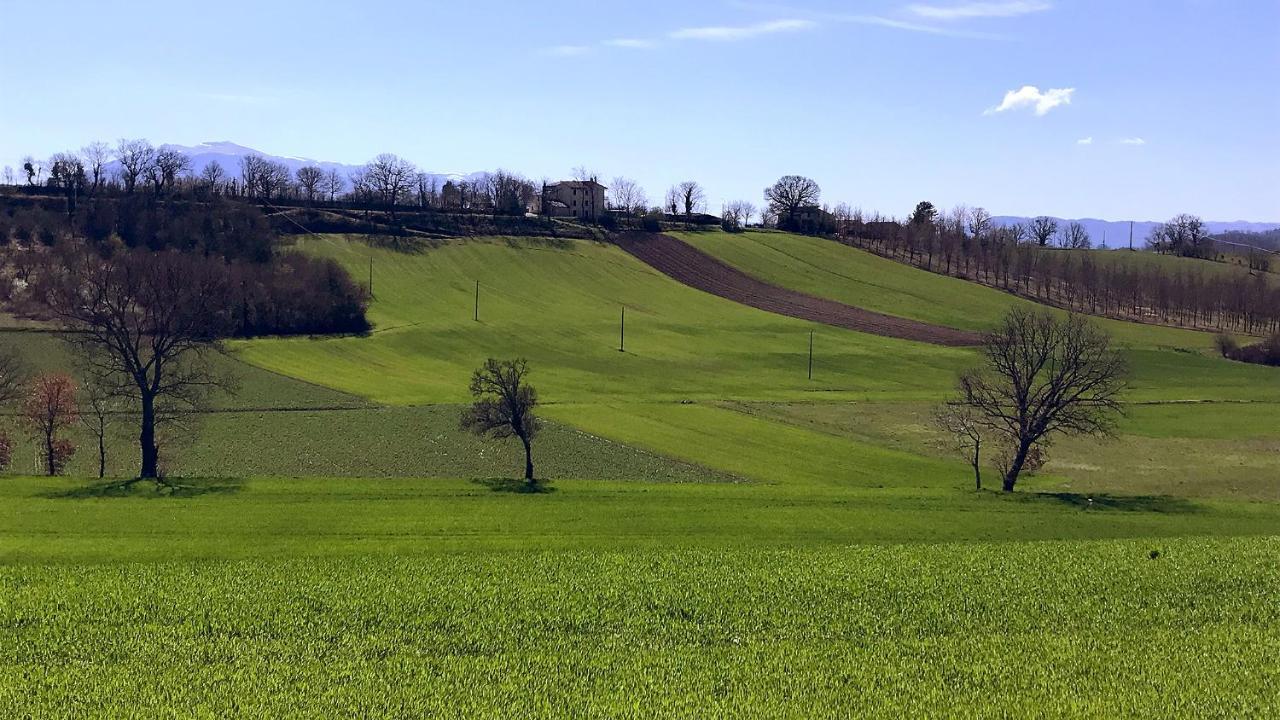 Pian D'Isola Panzió Costacciaro Kültér fotó